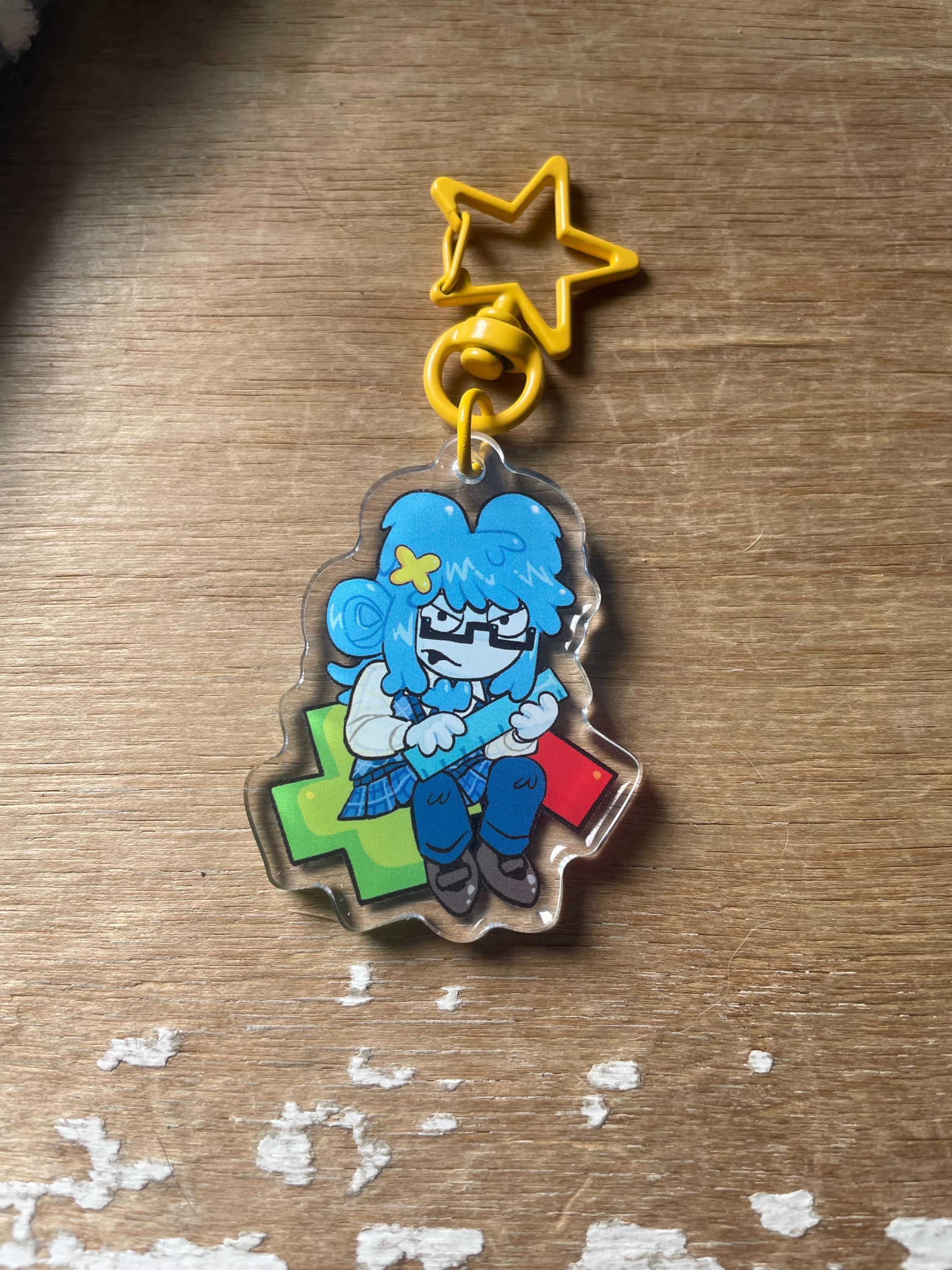 Four BFB/BFDI Double-sided Gijinka Keychain/charm W/epoxy - Etsy