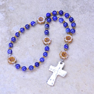 Protestant Prayer Beads,Methodist,Episcopal,Angelican Rosary, Pocket Rosary