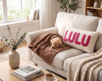 Manta personalizada para mascotas, nombre grabado para perros y gatos, regalo especial de cumpleaños para mascotas