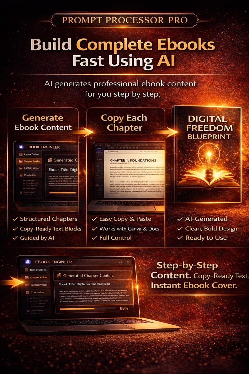 Motor generador de ebooks con IA / Crea ebooks completos rápidamente / Sistema de escritura paso a paso imagen 2