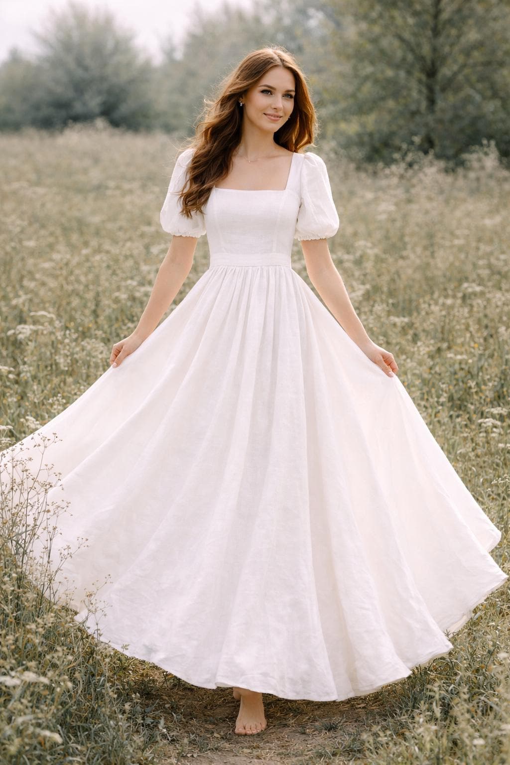 etsy linen wedding dress BOHO LINEN DRESS kayame Linen White Dress Linen Maxi Dress White Wrap Dress Linen Wedding Dress Boho Wedding Dress Goddess Dress