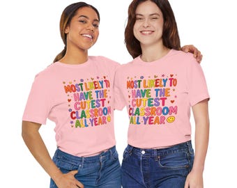 T-Shirt „Das süßeste Klassenzimmer des ganzen Jahres“ | Lehrer-Shirt, süßes Schuldesign
