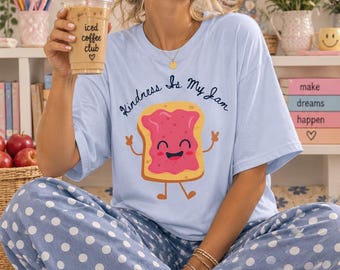 T-Shirt „Freundlichkeit ist mein Ding“ | Niedliche Illustration von Toastmarmelade