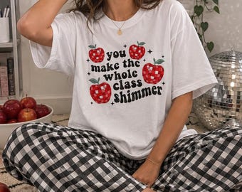 Du bringst die ganze Klasse zum Strahlen – T-Shirt | Apple Teacher Design
