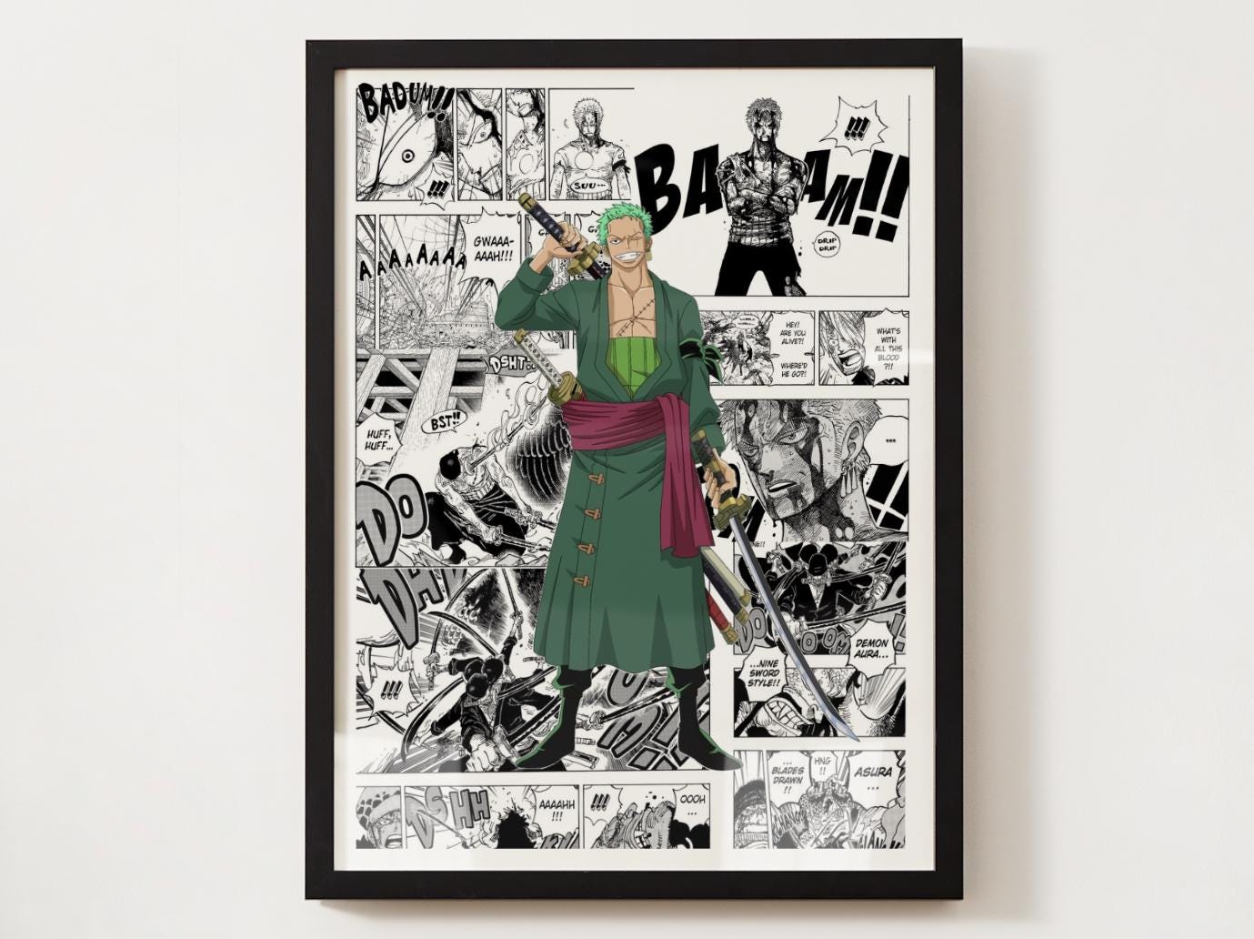 Zoro poster - Etsy 日本