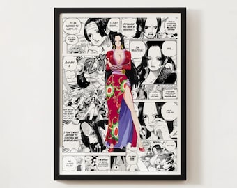 Boa Hancock | One Piece Poster | Anime Fan Art (Digital Download)