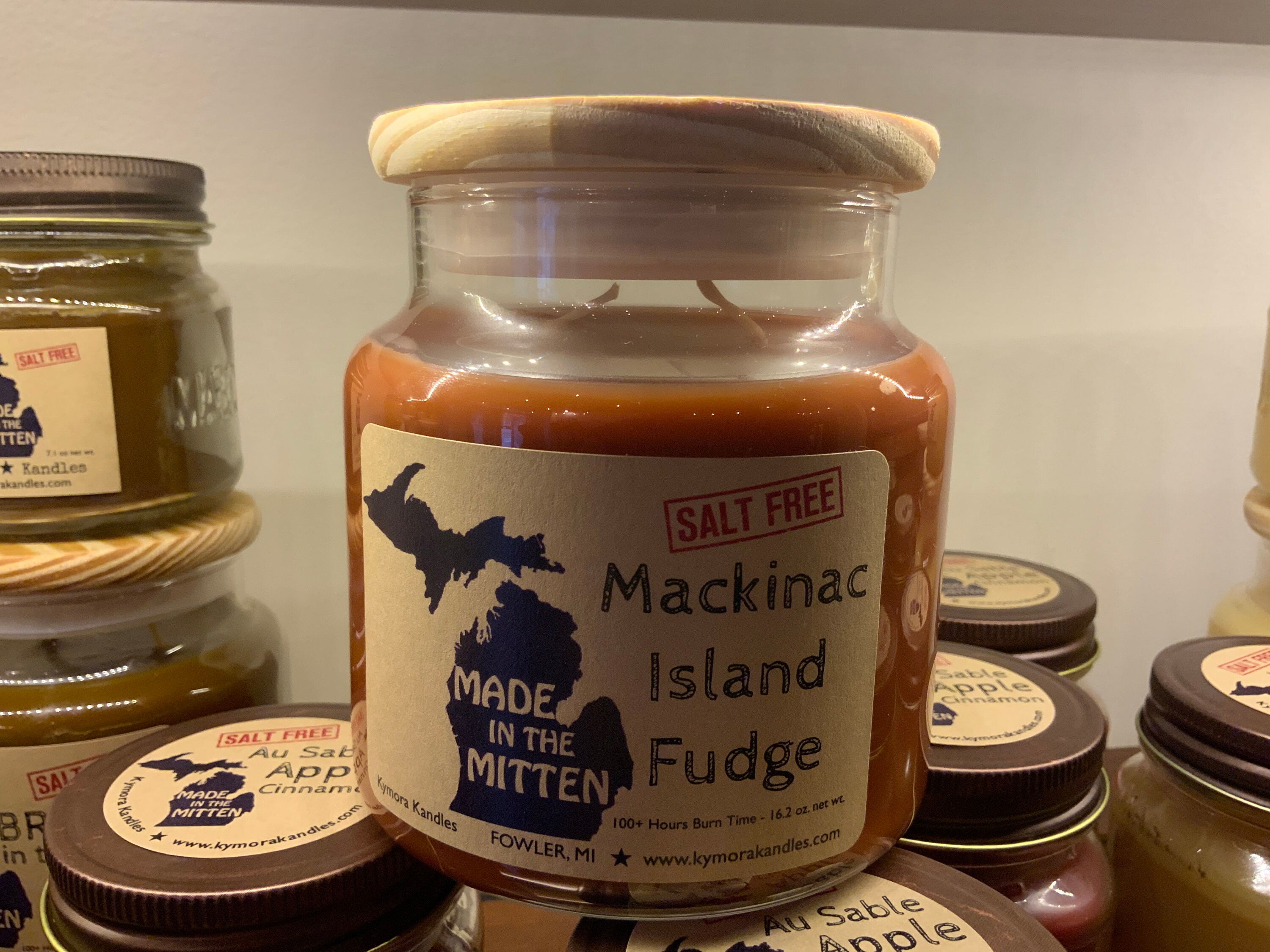 Mackinac Island Fudge Candle 16oz Double Wick Etsy