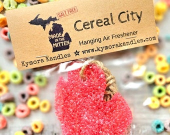 Delicious- Michigan Mitten Air Fresheners/ Aroma Beads/ Car/ RV/ Fragrance/ Hanging Air Fresheners/ Mitten Shaped/ Scents