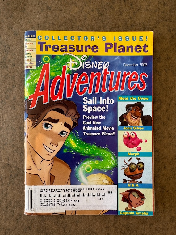 2002 Vintage Disney Adventures Magazine – Y2K Pop Culture