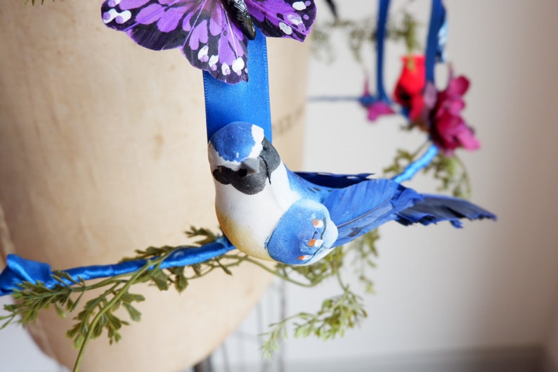 Escultura de falda con jaula de pájaros victoriana, cinturón de jaula floral de alta costura, accesorio nupcial de vanguardia imagen 7