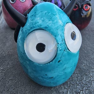 Ceramic Deviled Egg Sculpture