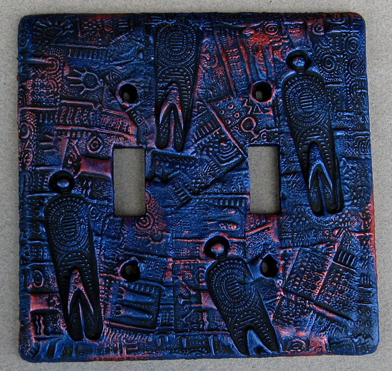 Thema Rocker Tribal Theme Single Rocker Decorative Switchplate Wallplate - Etsy
