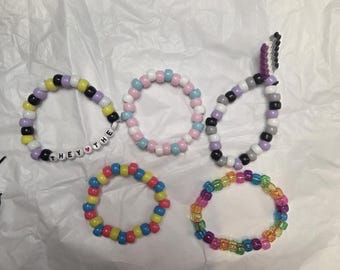 Conjunto de pulseras del orgullo