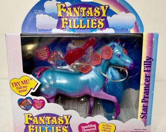 Vintage Fantasy Fillies Electra Star Prancer 90s Marchon Empire New In Box