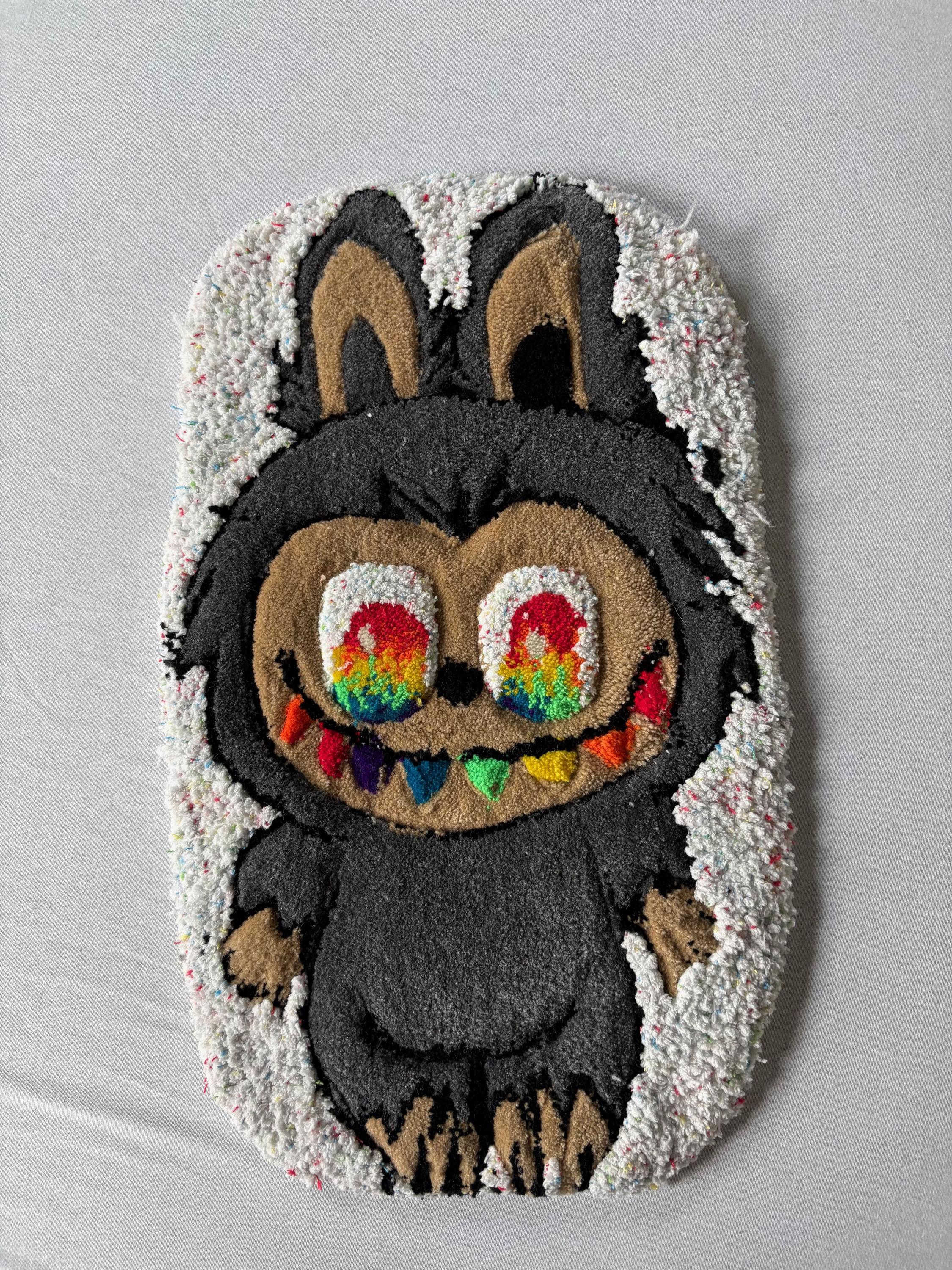 Small Labubu Rug Labubu Special Rug - Etsy