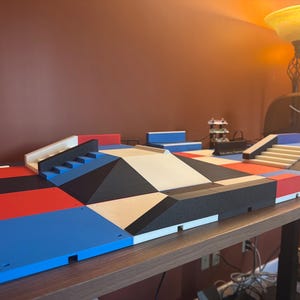 FBFC Modular Fingerboard Skatepark Set V1 - 200+ Pieces Customizable Park System