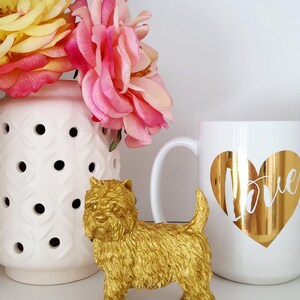 Custom Painted Rottweiler Dog Figurine INCLUDES FREE Dog Lover Gift with Purchase image 6