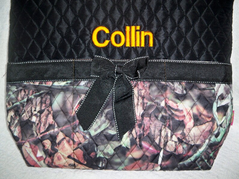 PERSONALIZED 3 Piece Diaper Bag Set with Name Baby Boy Camo Personalized Diaper Bag and Changing Pad Embroidered Zipper Pouch