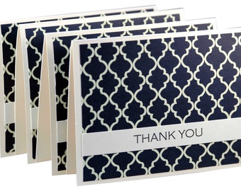 Simple thank you cards, modern thank you notes, handmade thank you card set, wedding thank you cards, sophisticated note cards