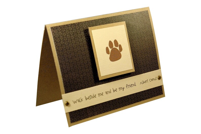 Dog Sympathy Card, Pet Sympathy Card, Thank You Petsitting Etsy