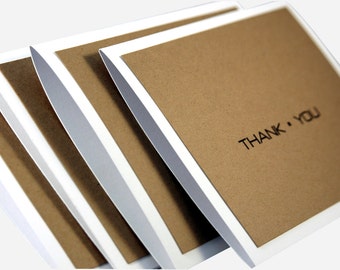 Simple thank you cards, Thank You cards for men, masculine thank you cards, thank you card set