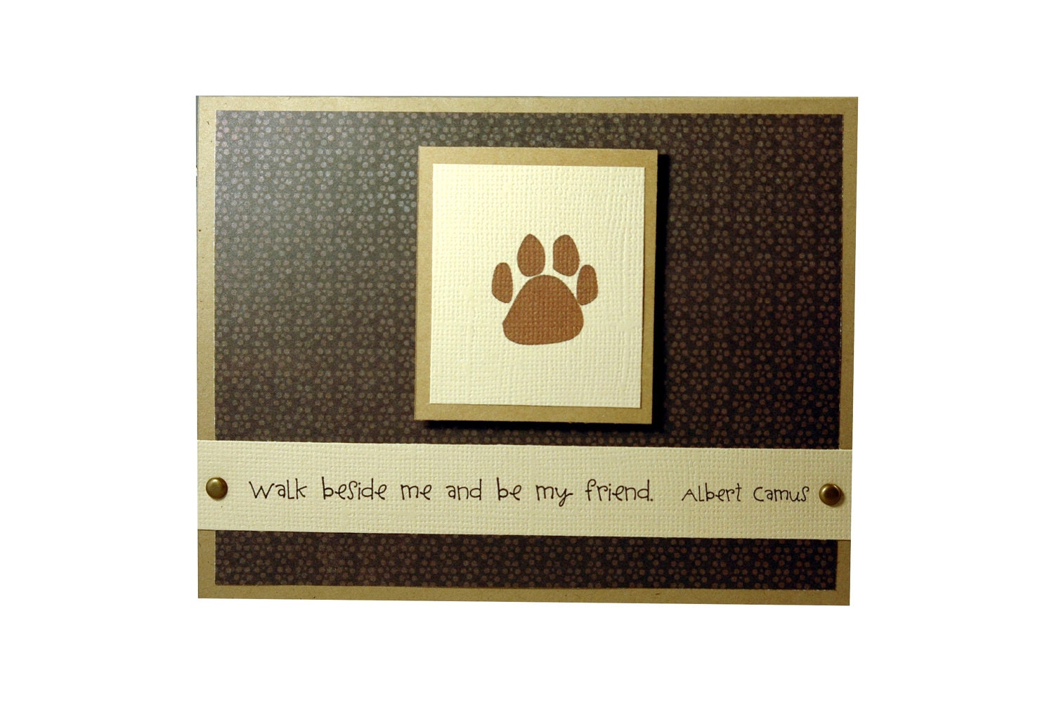 Dog Sympathy Card Pet Sympathy Card Thank you Petsitting Etsy