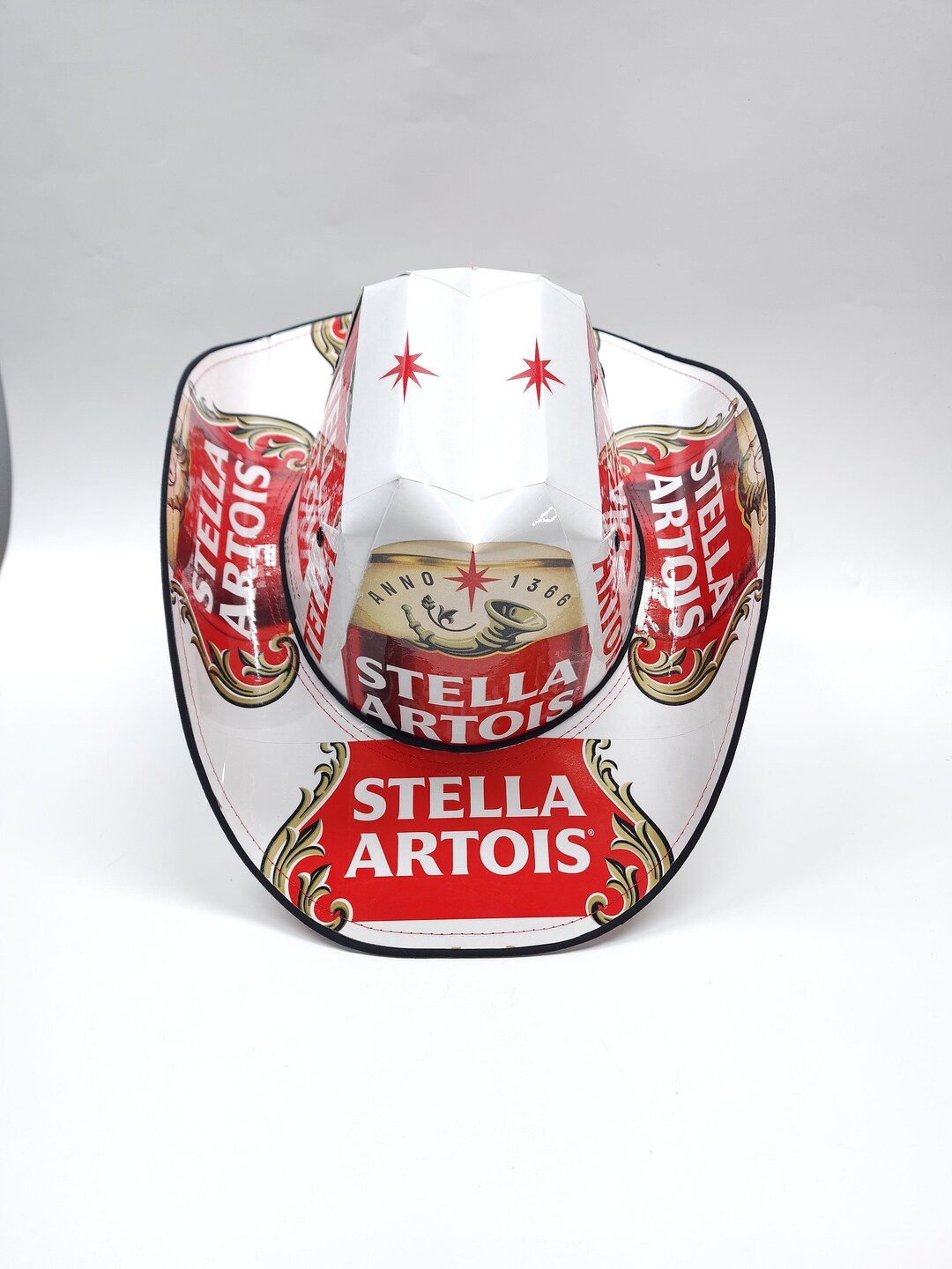 Stella Artois Custom Beer Box Cowboy Hat Etsy