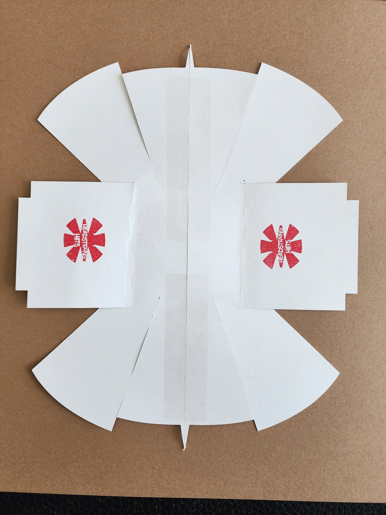 Beer Box Cowboy Hat Template PDF and SVG - Etsy