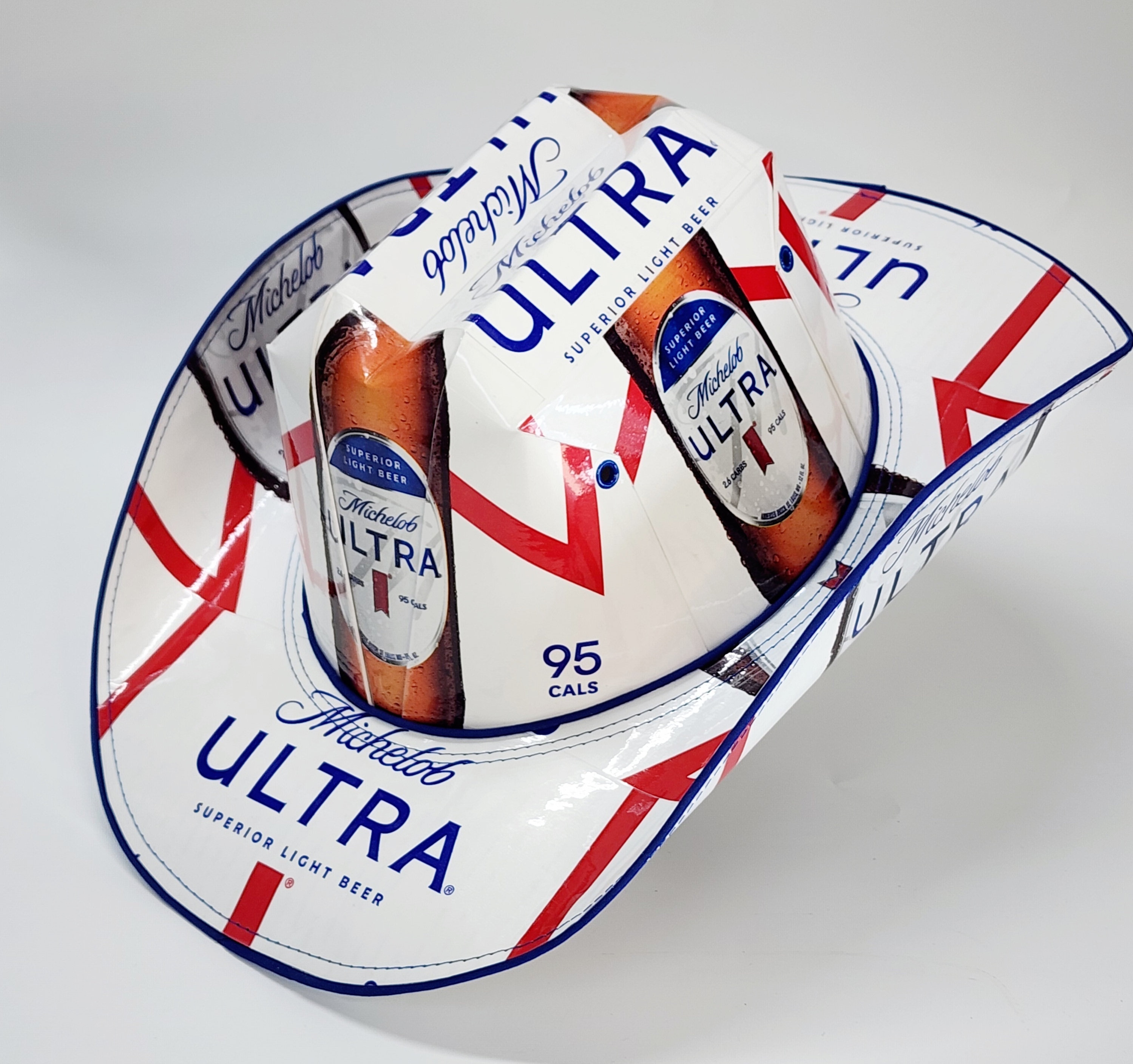 Michelob Ultra Beer Box Cowboy Hat Australia