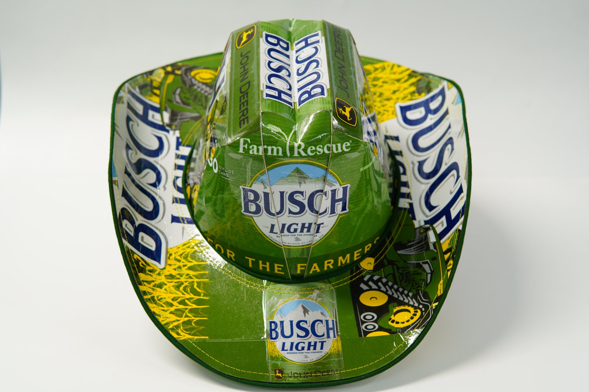 Busch Light John Deere Beerbox Cowboy Hat 
