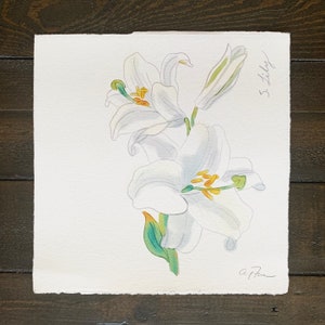 FLOWERGRAM 5: Lily - 7x7”