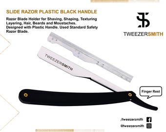Barber Razor– Plastic Handle Barber Shaving Tool