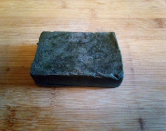Jabón en barra de carbón