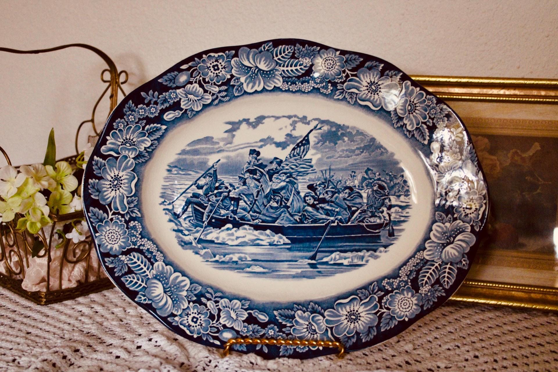 Liberty Blue Dinnerware - Etsy