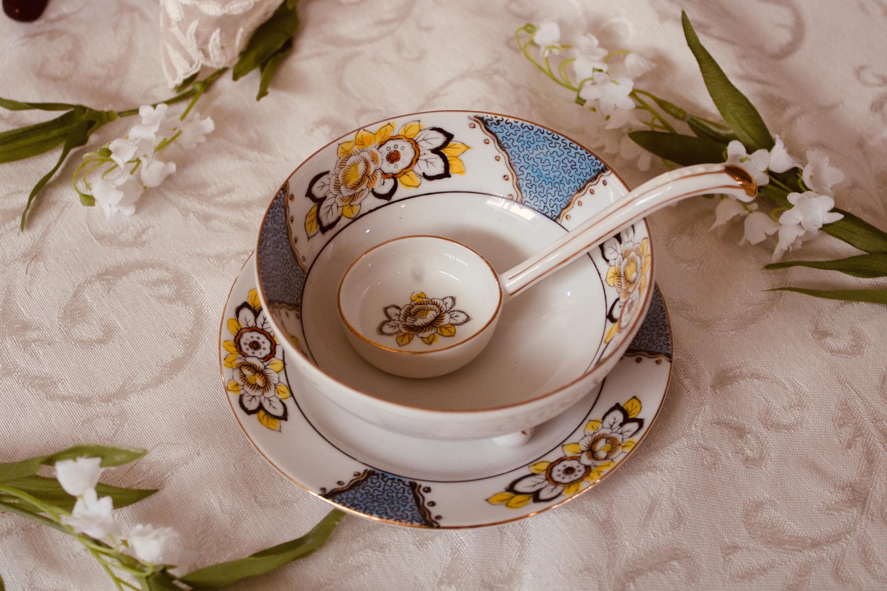 Antique Noritake Japanese Tea Set - Etsy