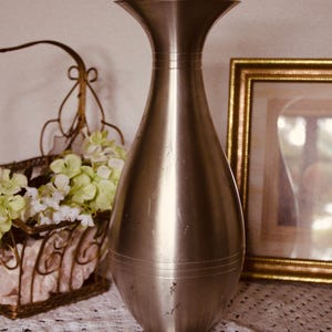 Selangor Pewter Vase - Etsy