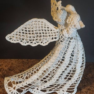Vintage crocheted angel