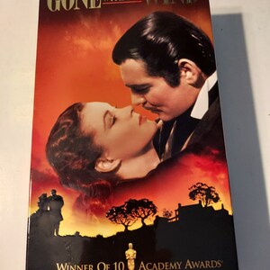Gone With The Wind VHS double tape set