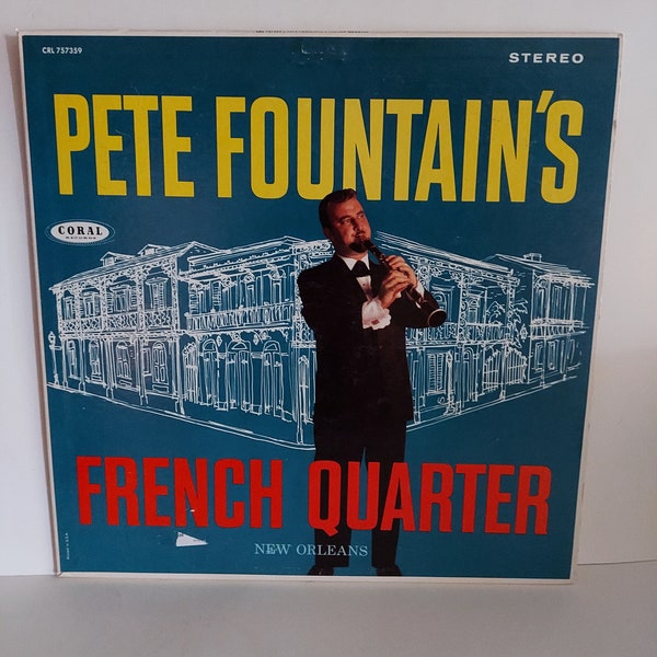 1961 Pete Fountain's French Quarter LP, vintage album