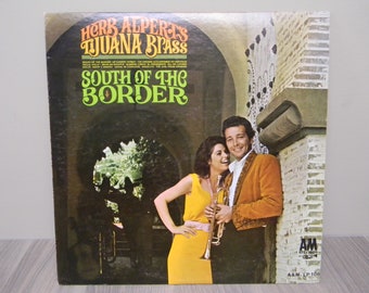 1964 Herb Alpert's Tijuana Brass LP, South of the Border, vintage vinyl, album