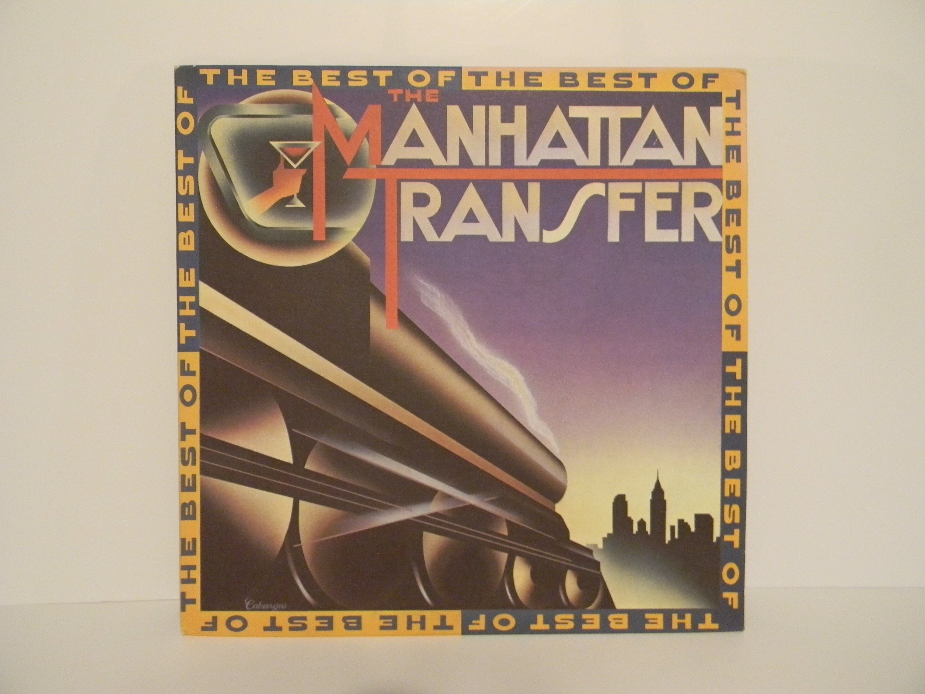 1981 Manhattan Transfer the Best of the Manhattan Transfer LP, Vintage