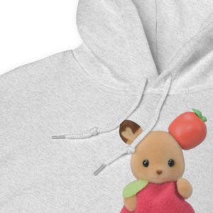Sylvanian Families Hoodie, Calico Critters Sweatshirt, Kawaii Bunny Hoodie, Cute Cottagecore Hoodie, Soft Girl Aesthetic Gift