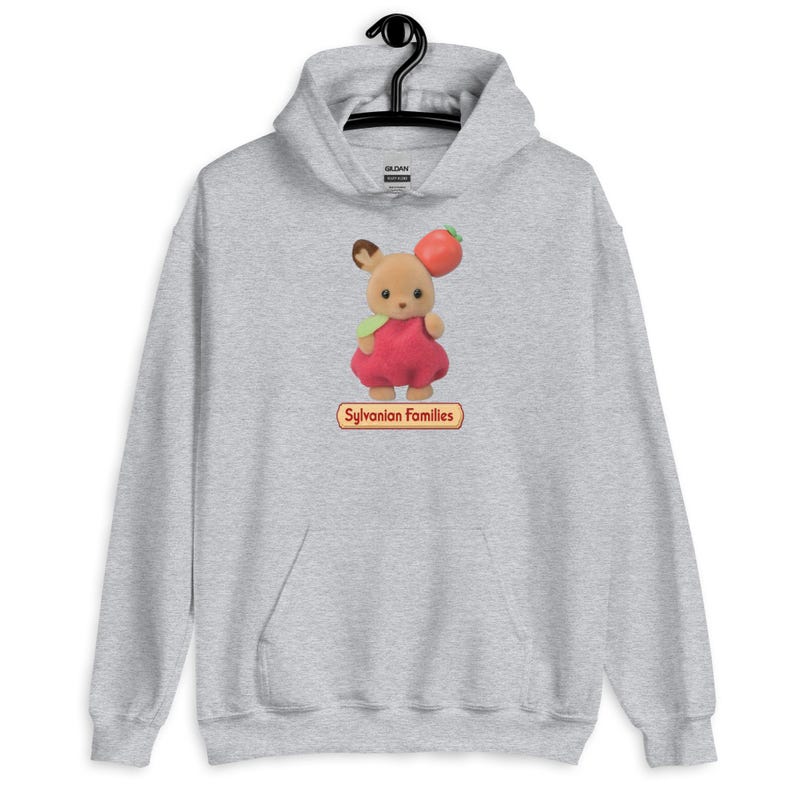 Sylvanian Families Hoodie, Calico Critters Sweatshirt, Kawaii Bunny Hoodie, Cute Cottagecore Hoodie, Soft Girl Aesthetic Gift