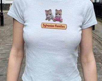 Calico Critters Baby Tee 100% Baumwolle, Sylvanian Families Top