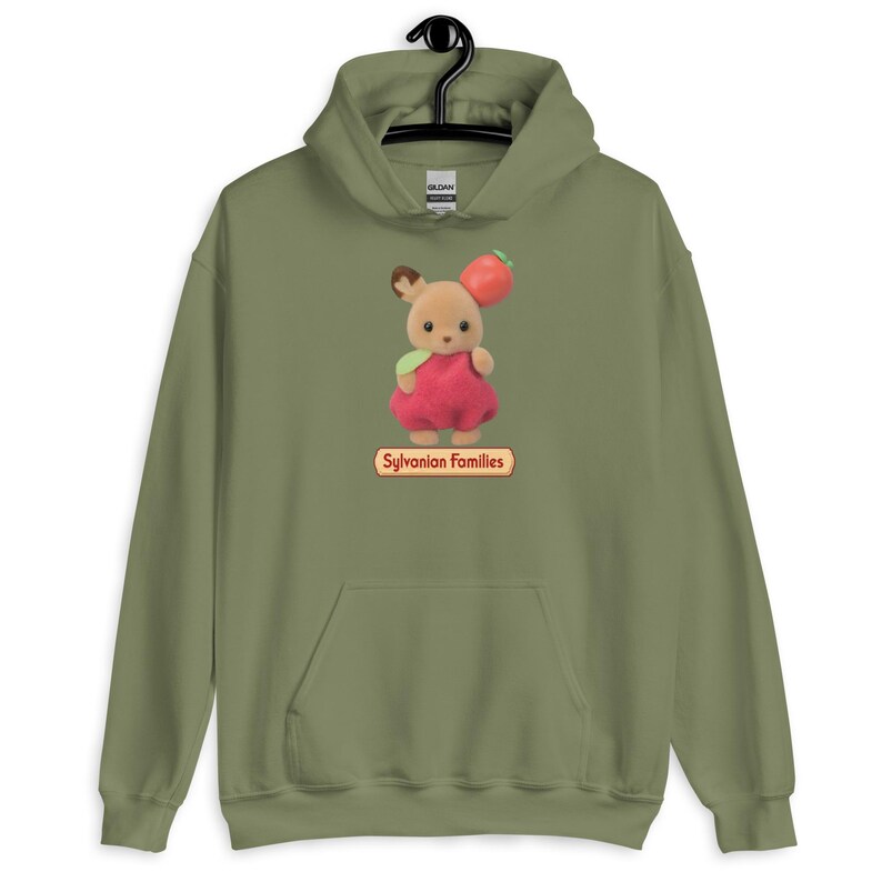 Sylvanian Families Hoodie, Calico Critters Sweatshirt, Kawaii Bunny Hoodie, Cute Cottagecore Hoodie, Soft Girl Aesthetic Gift