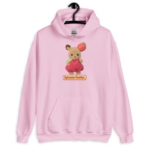 Sylvanian Families Hoodie, Calico Critters Sweatshirt, Kawaii Bunny Hoodie, Cute Cottagecore Hoodie, Soft Girl Aesthetic Gift