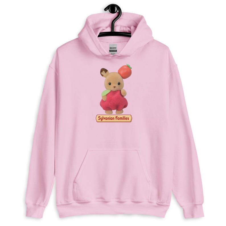 Sylvanian Families Hoodie, Calico Critters Sweatshirt, Kawaii Bunny Hoodie, Cute Cottagecore Hoodie, Soft Girl Aesthetic Gift