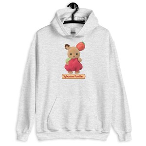 Sylvanian Families Hoodie, Calico Critters Sweatshirt, Kawaii Bunny Hoodie, Cute Cottagecore Hoodie, Soft Girl Aesthetic Gift