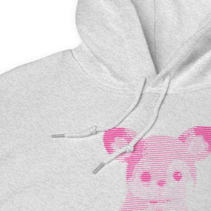 Woodland Deer Hoodie, ASCII Style Graphic Sweatshirt, Cute Cottagecore Hoodie, Kawaii Forest Animal Hoodie, Soft Girl Gift
