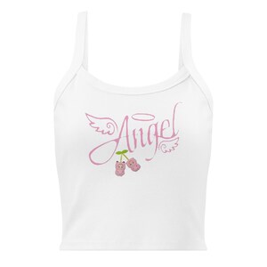 Angel Calico Critters Tank Top, Sylvanian Families Crop Top